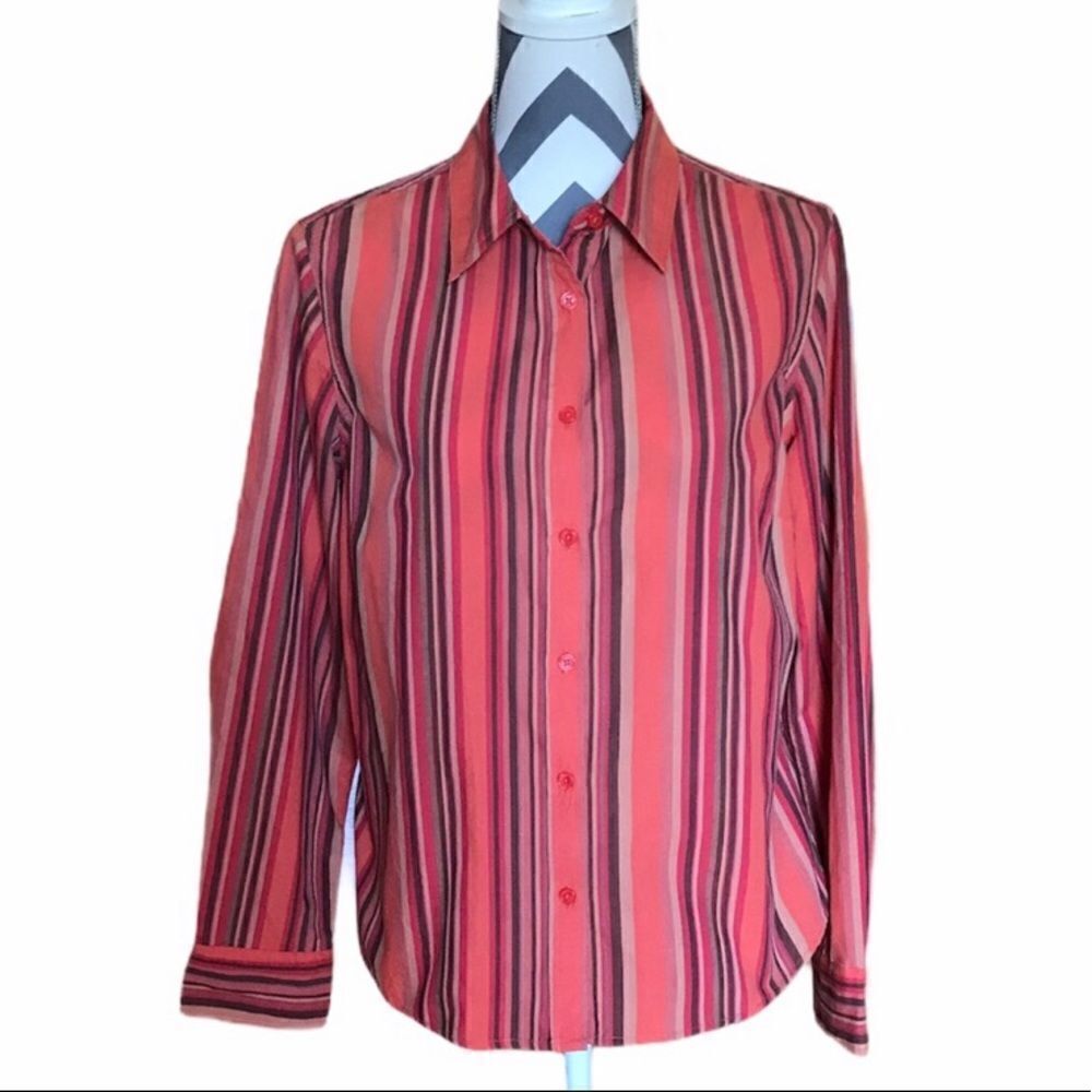 Caribbean Joe MEDIUM Long Sleeve Shirt